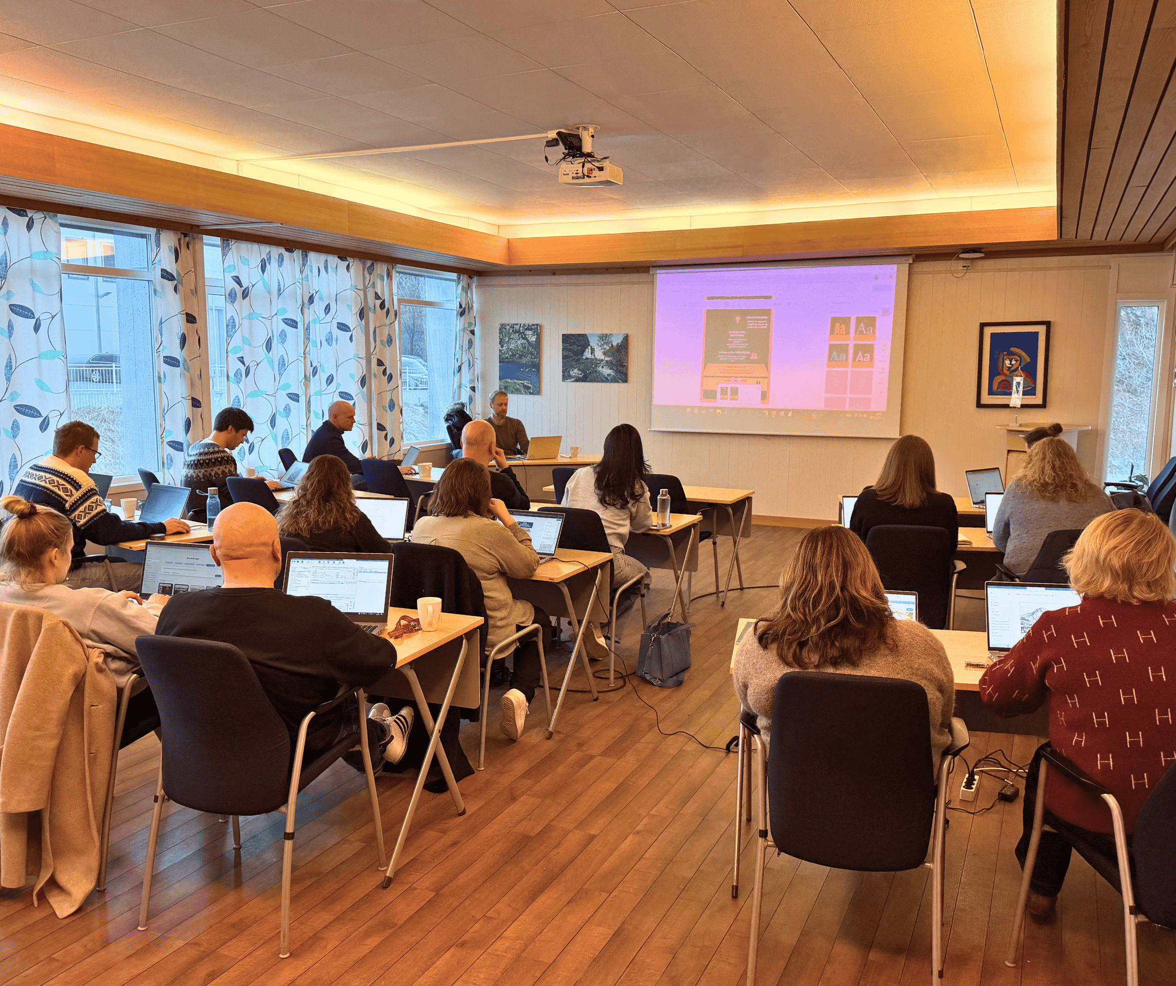 Svært gode tilbakemeldingar etter Copilot-kurs i Hyllestad